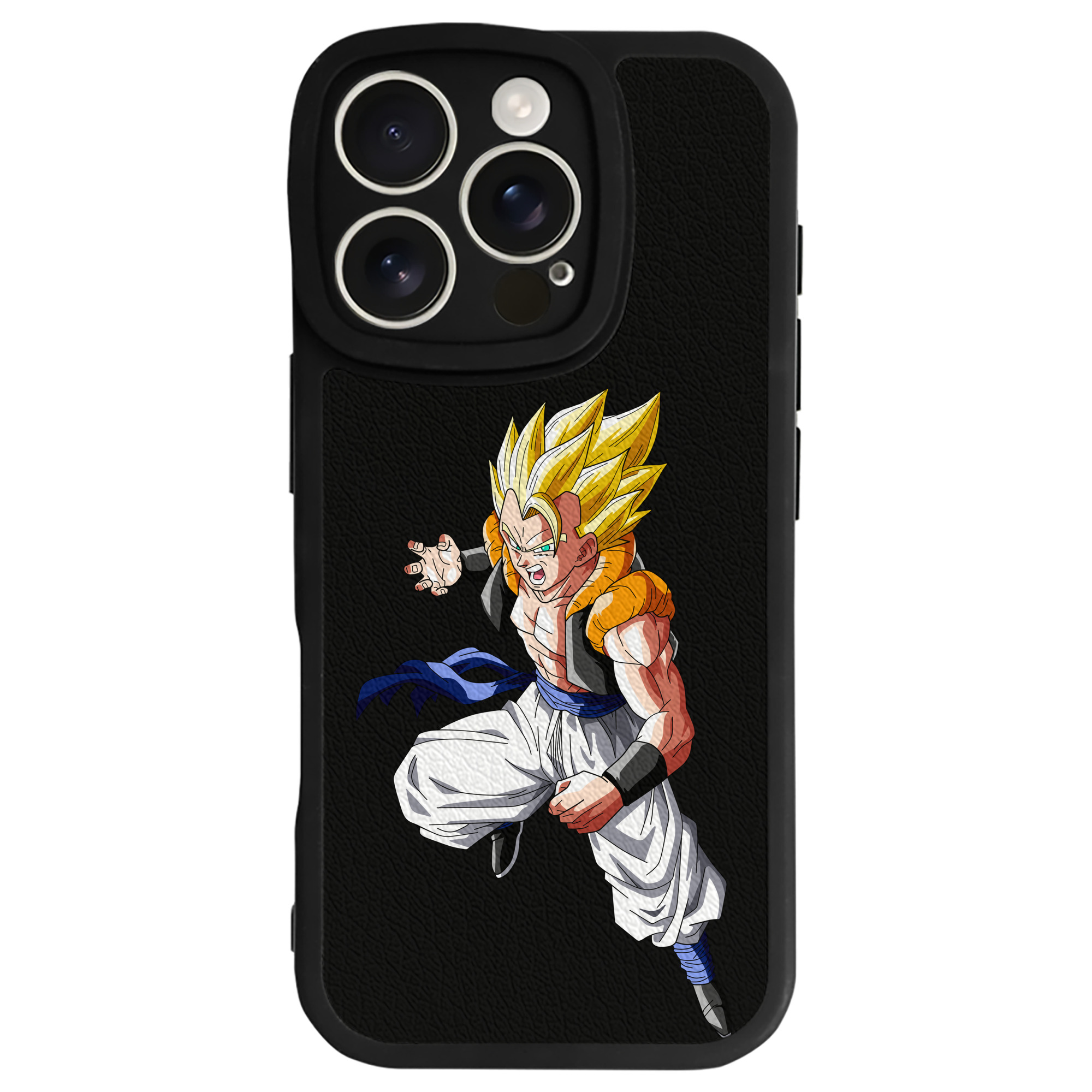 （画像用） ドラゴンボール ベジータ四世（Bejīta Yonsei）DRAGON BALL Vegeta IV 【iPhone 16シリーズ対応】シリコンスマホケース（レザー調） 材質：シリコン